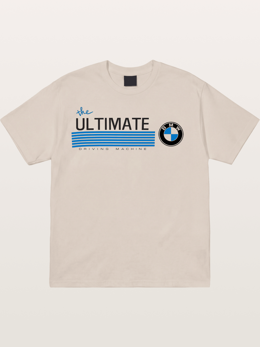 The Ultimate Driving Machine Print Cotton T-shirt