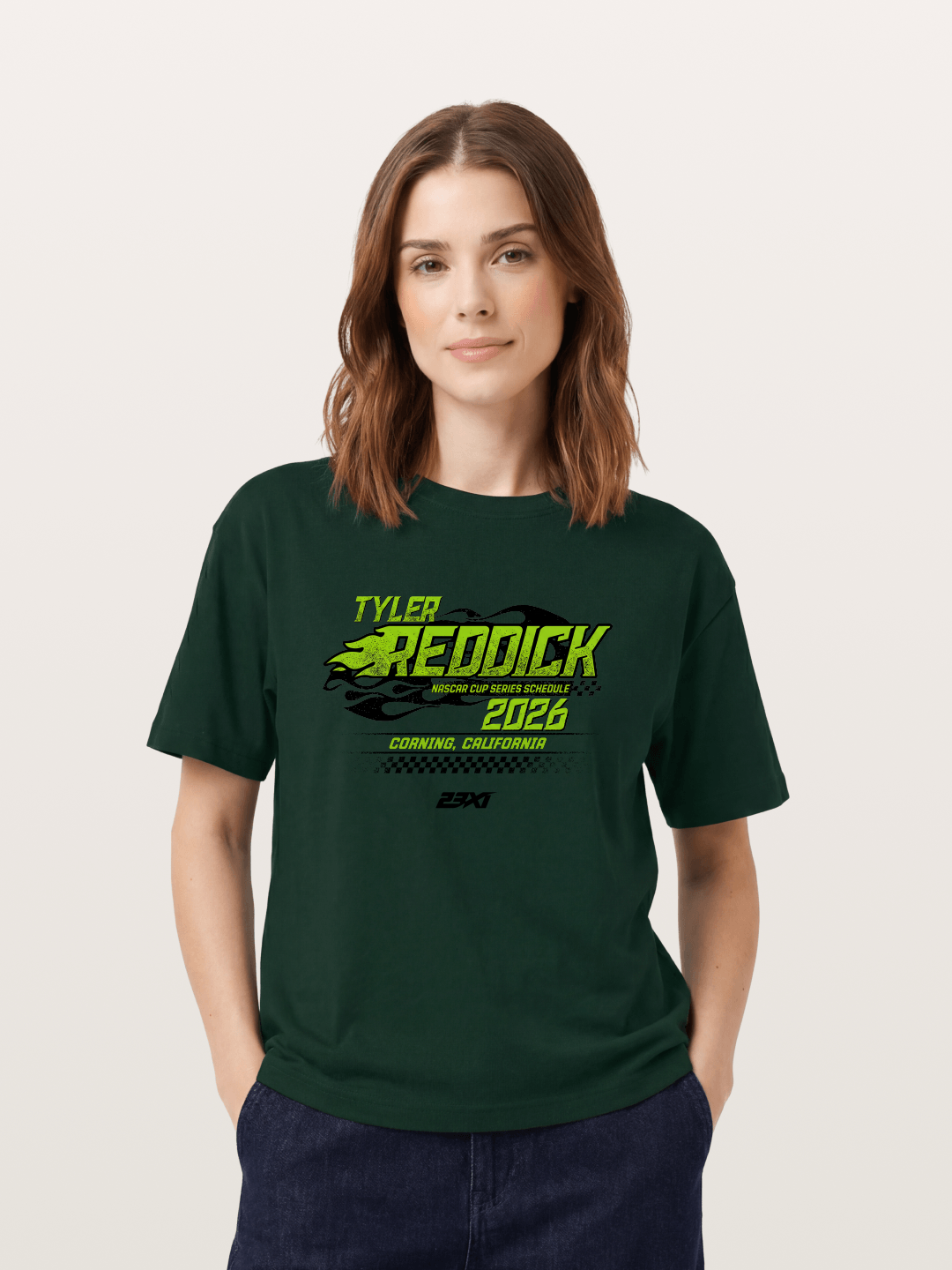 Tyler Reddick 2026 NASCAR Schedule Art Gildan T-shirt