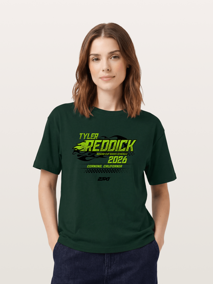 Tyler Reddick 2026 NASCAR Schedule Art Gildan T-shirt