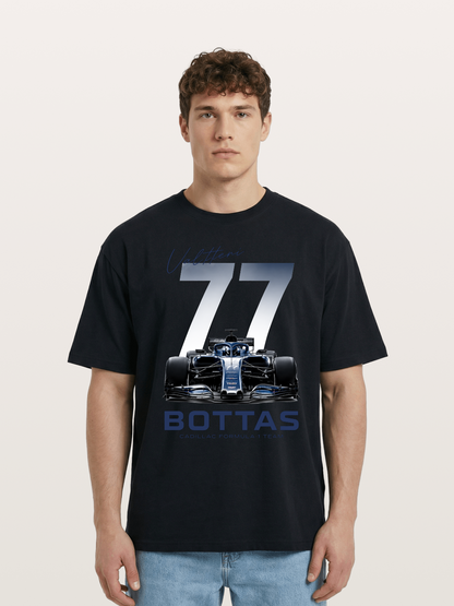 Valtteri Bottas Cadillac F1 77 Cotton T-shirt