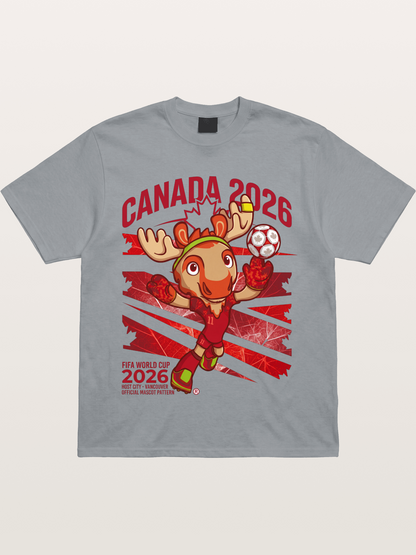 Canada 2026 Moose Mascot Gildan T-shirt