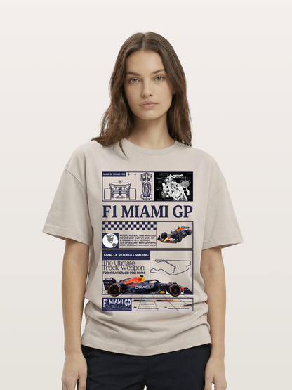 Red Bull RB18 Miami GP Cotton T-shirt