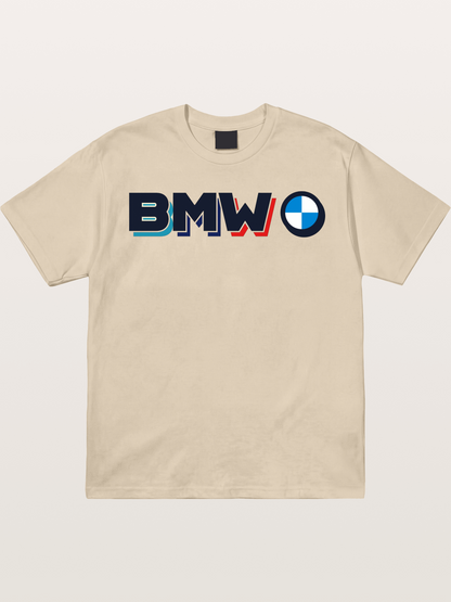 BMW Modern Typography Logo Gildan T-shirt