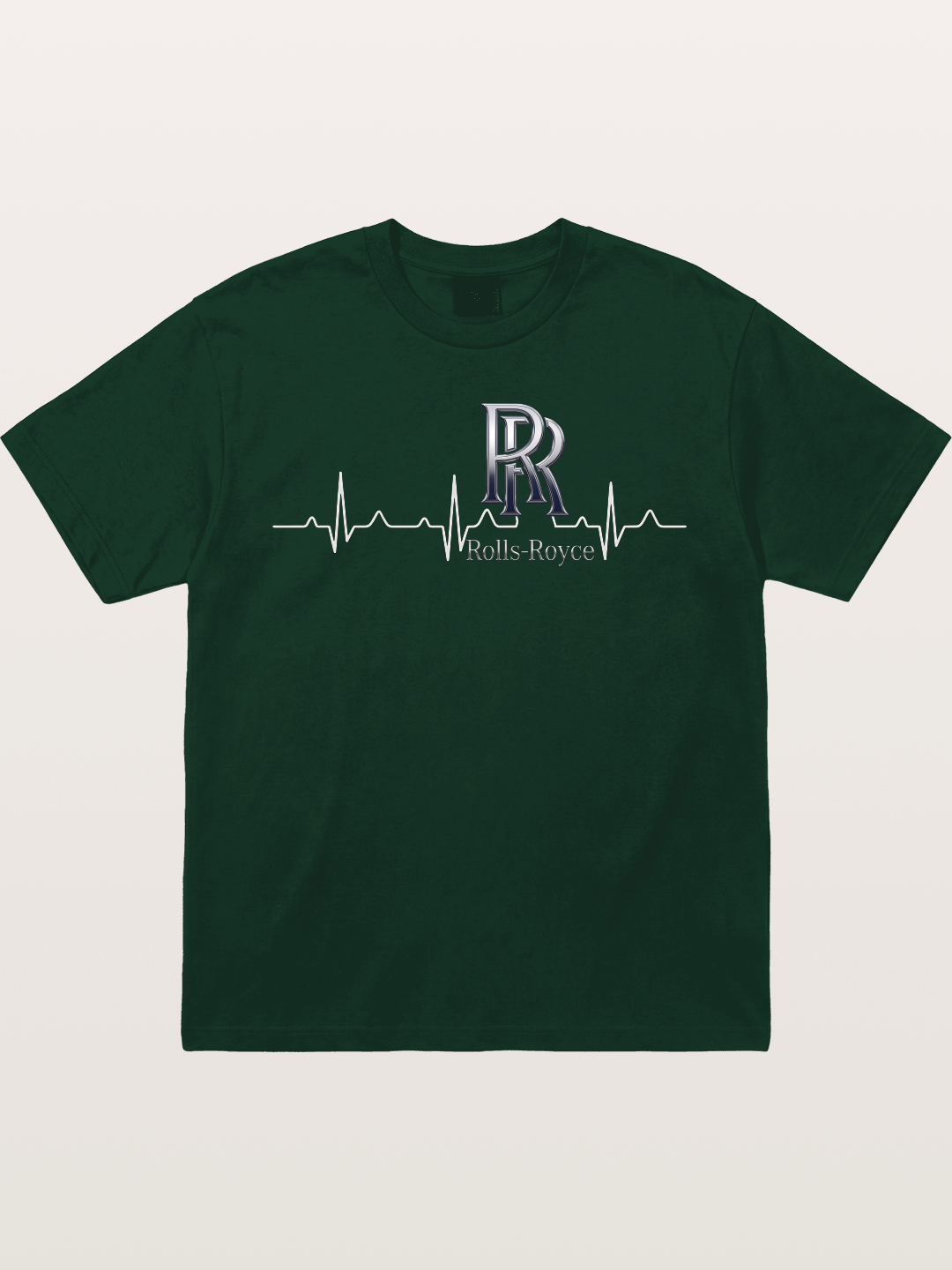 Rolls-Royce Heartbeat Line Gildan T-shirt