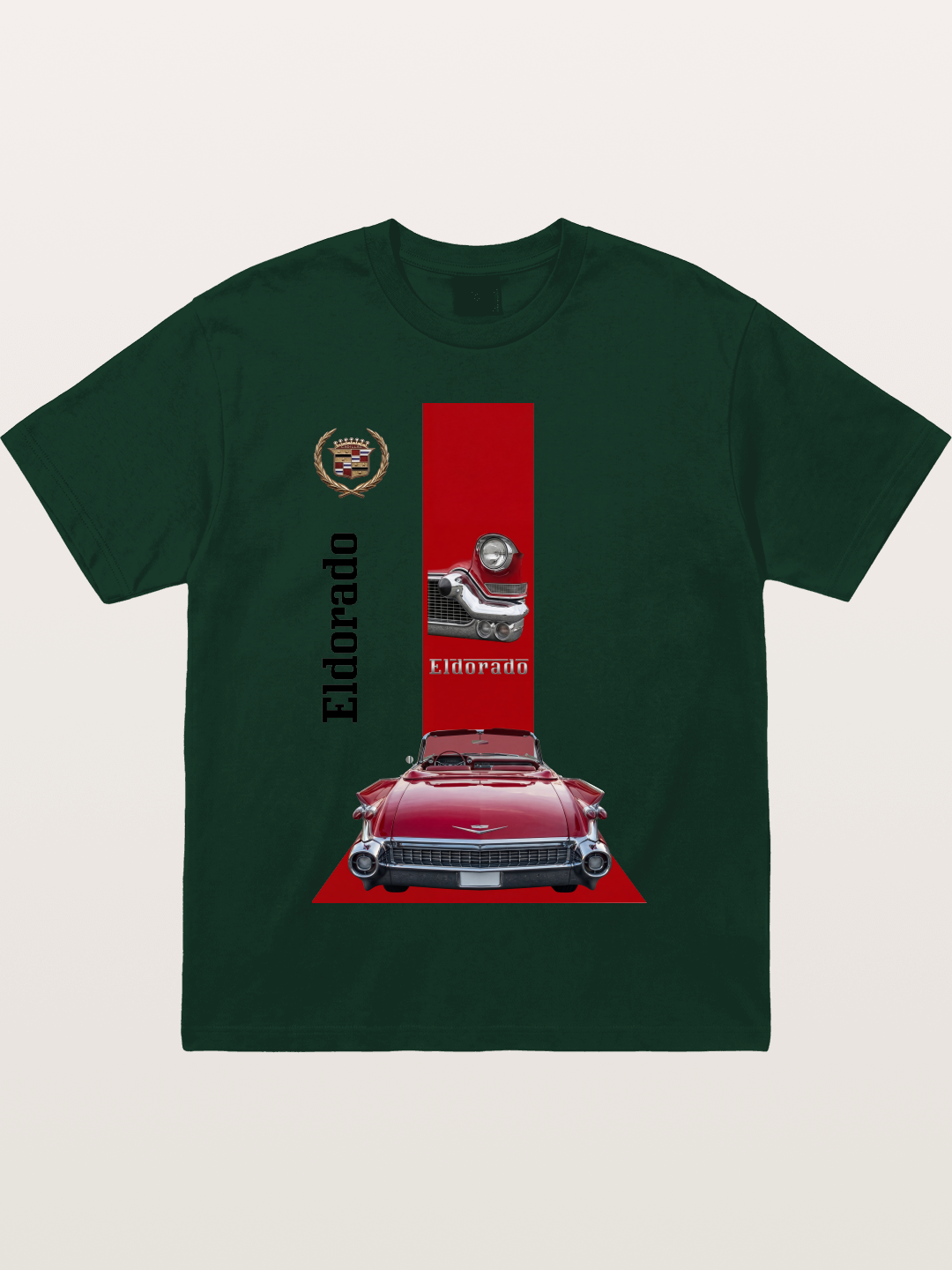 Red Convertible Gildan T-shirt