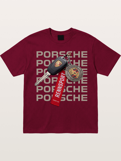 Porsche Key Rennsport Accessory Gildan T-shirt