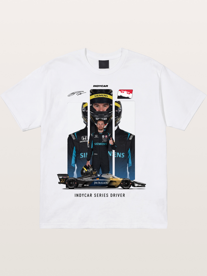 #27 IndyCar Driver Kyle Kirkwood Cotton T-shirt