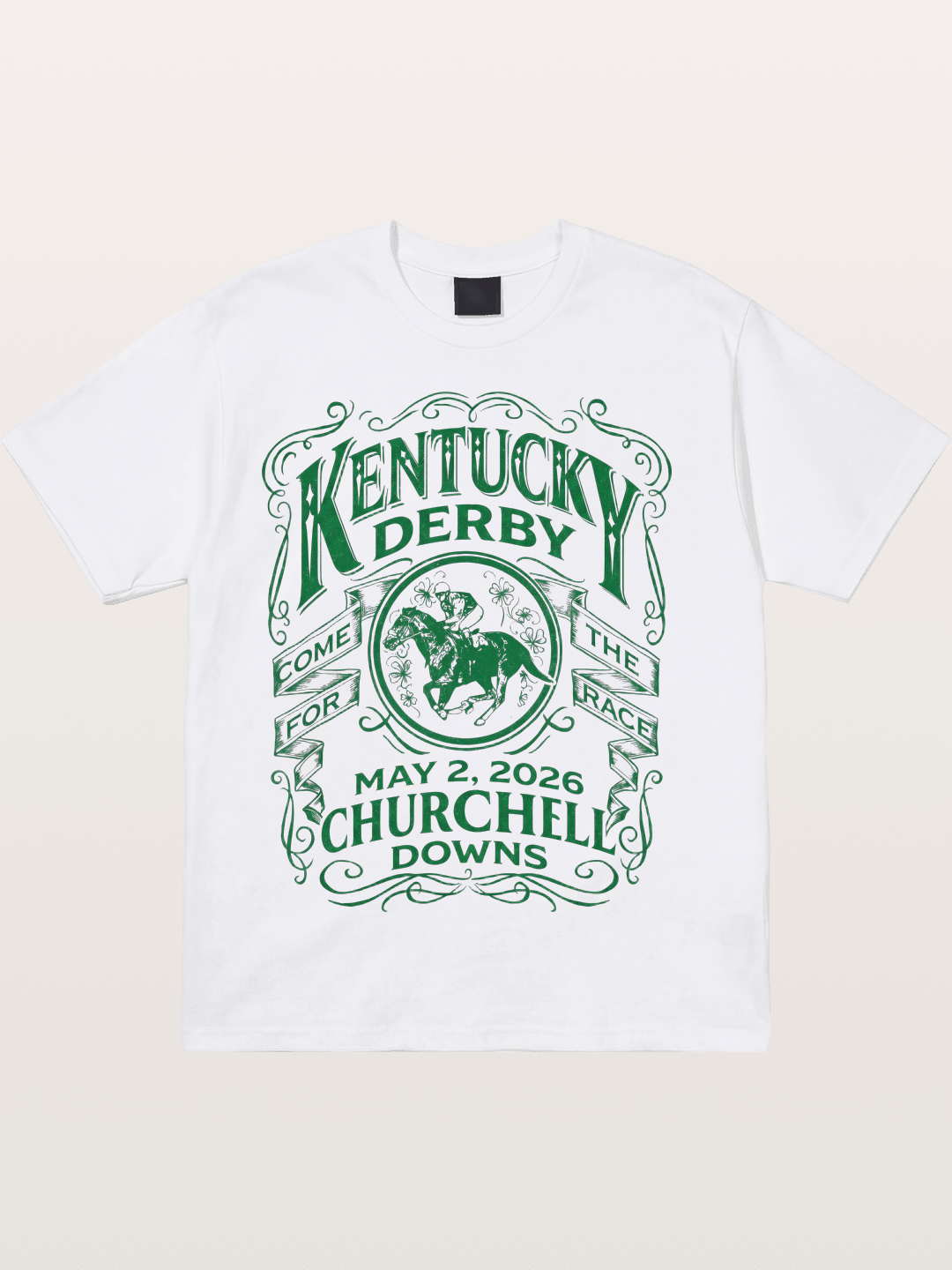 Kentucky Derby 2026 Vintage Art Cotton T-shirt