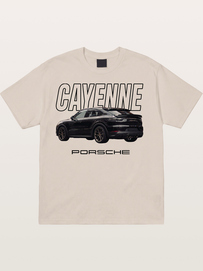 Porsche Cayenne SUV Poster Cotton T-shirt