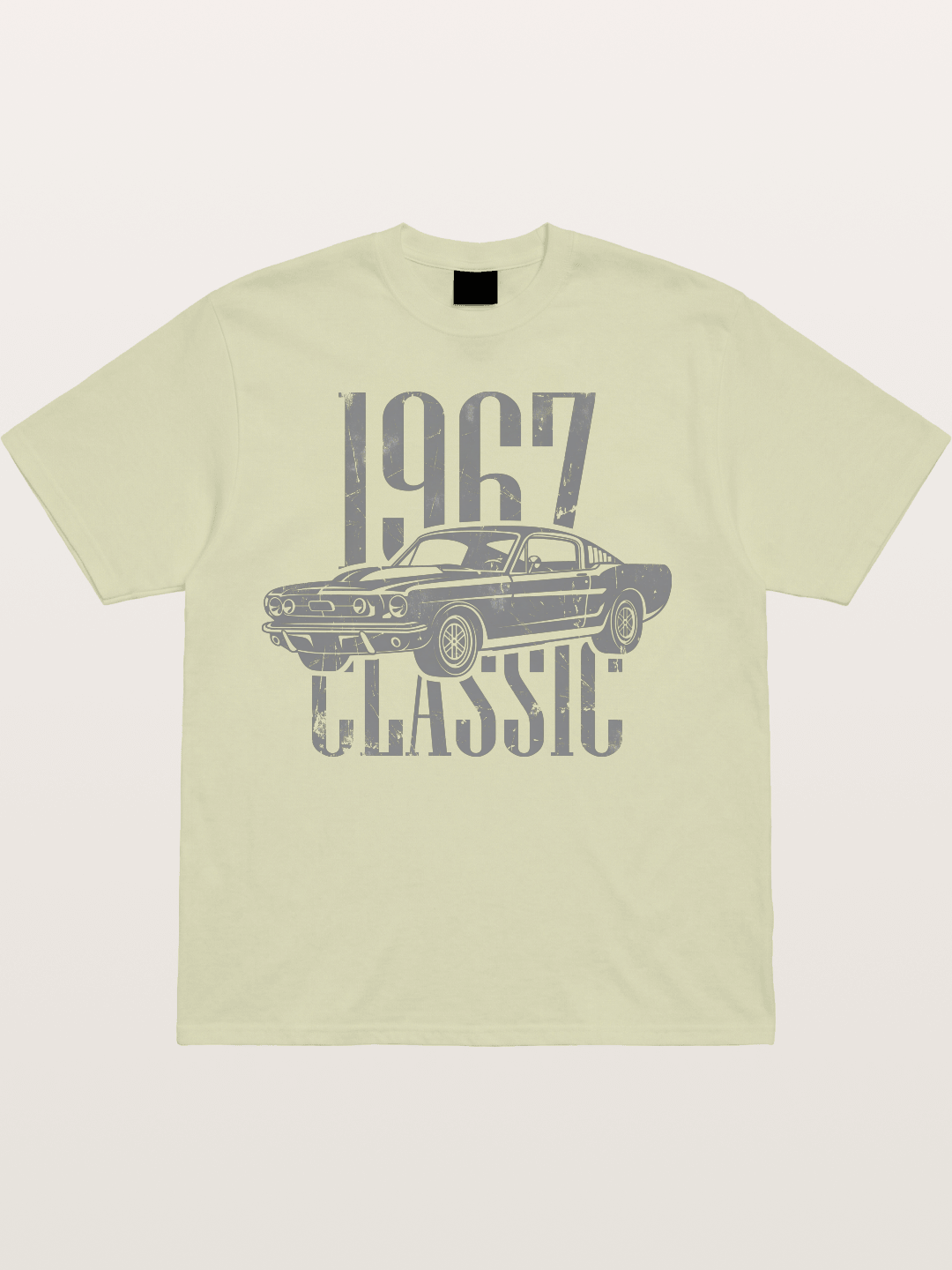 Retro Fastback Cotton T-shirt