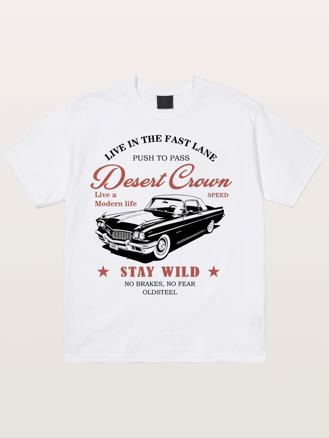Desert Crown Cotton T-shirt