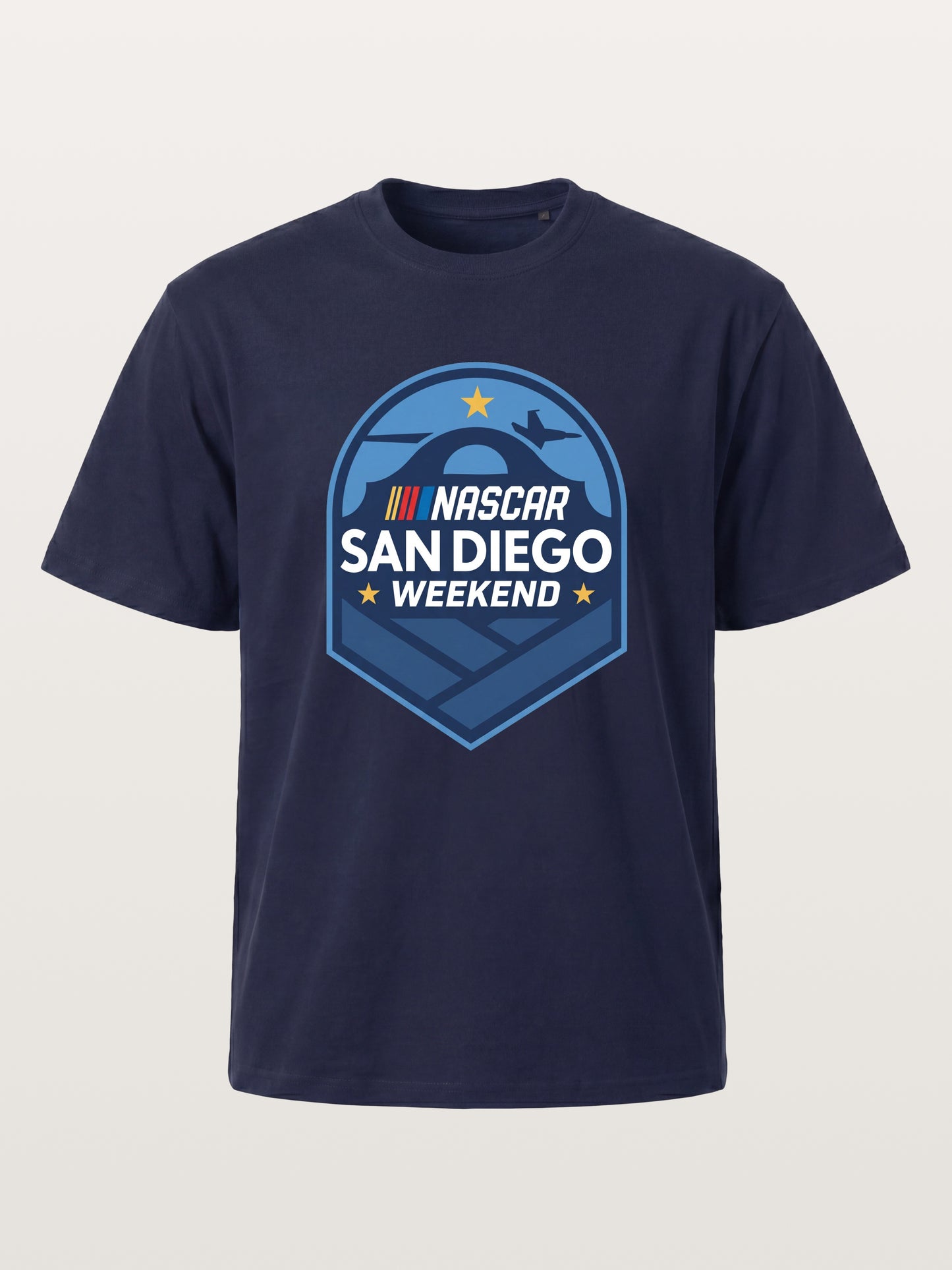 NASCAR San Diego Shield Emblem Gildan T-shirt