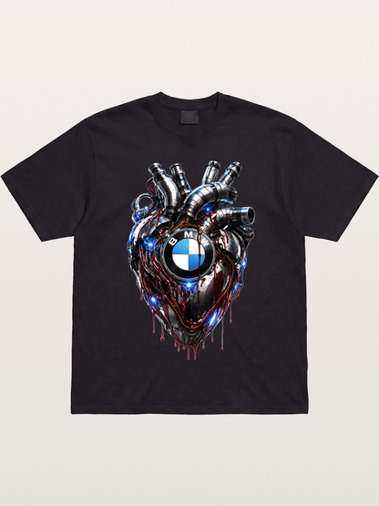 BMW Mechanical Heart Graphic Gildan T-shirt