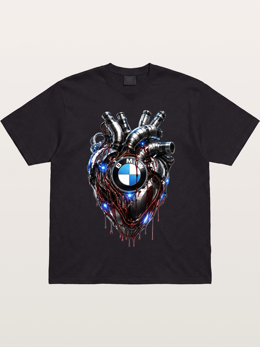 BMW Mechanical Heart Graphic Gildan T-shirt