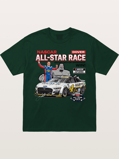 Kevin Harvick #4 Dover All-Star Win Gildan T-shirt