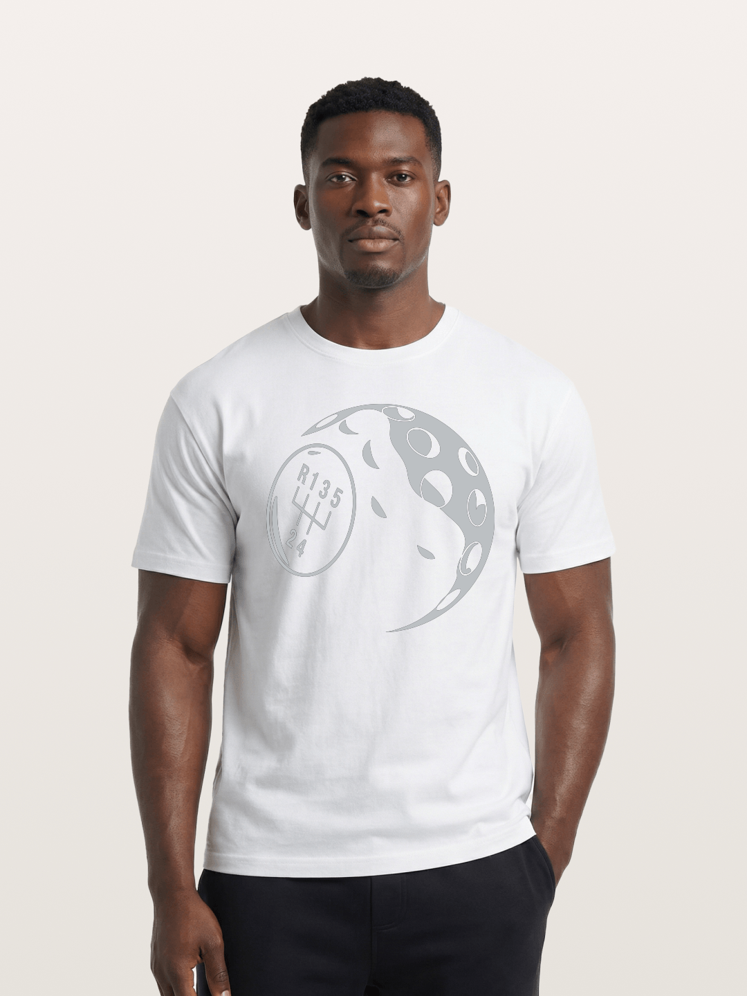 R135 Gear Cotton T-shirt