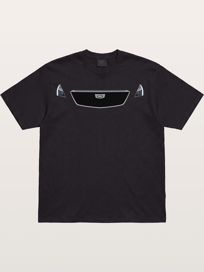 Cadillac Grille and LED Headlights Cotton T-shirt