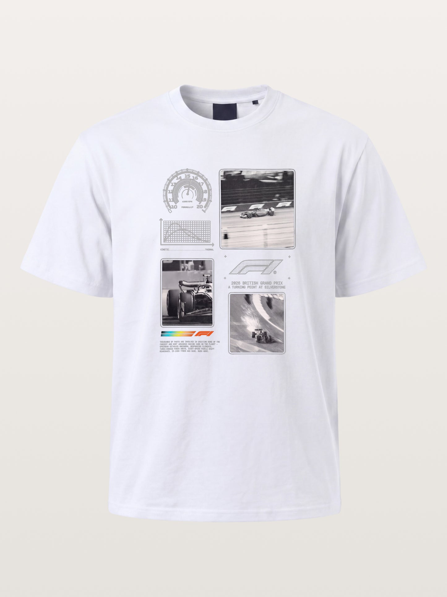 Silverstone F1 Vintage Race Archive Gildan T-shirt