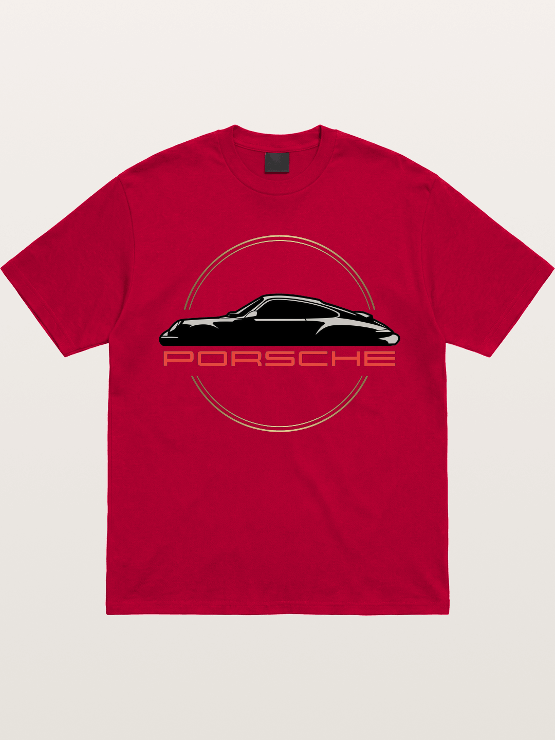 Porsche Silhouette Logo Art Gildan T-shirt