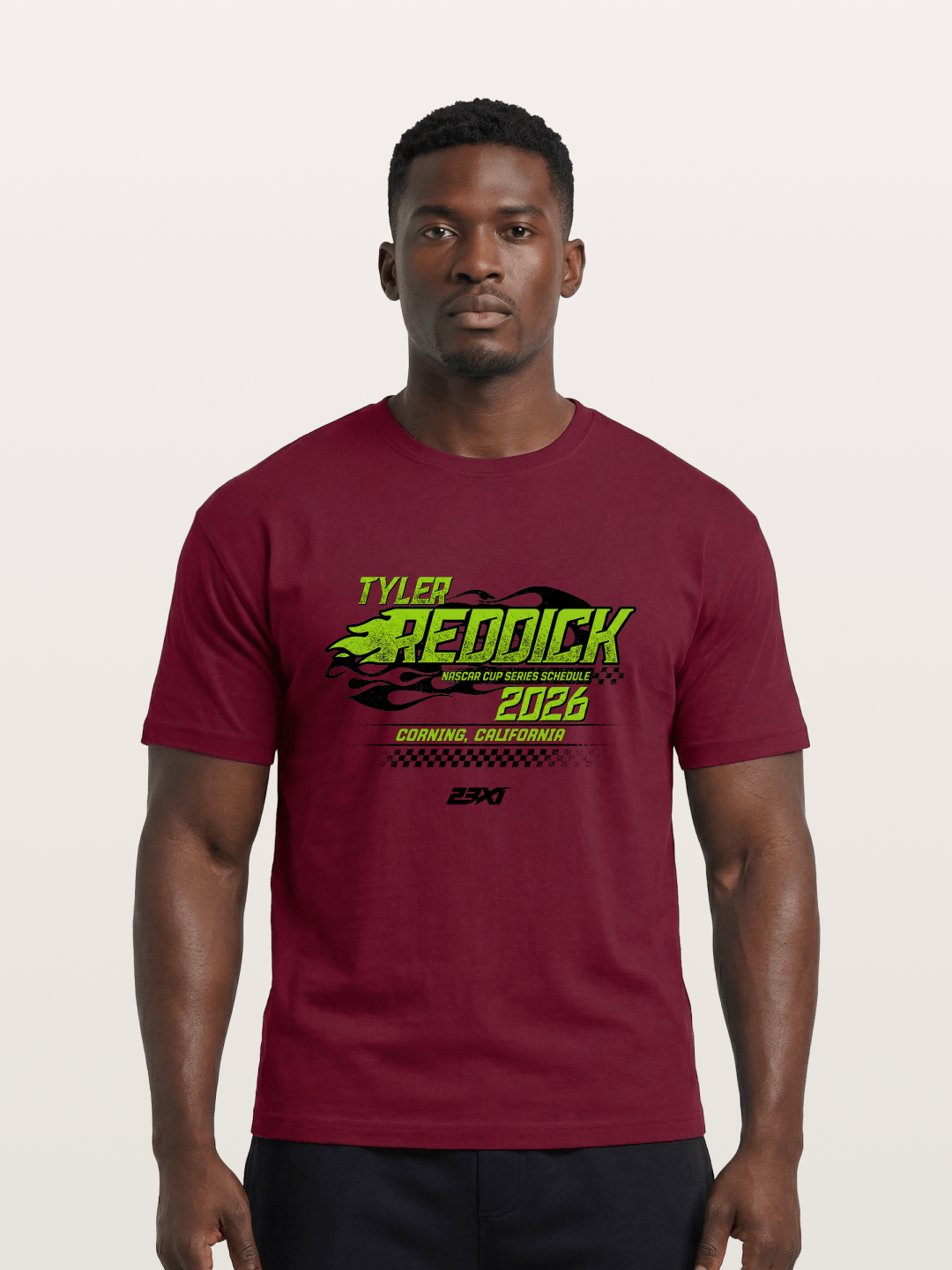 Tyler Reddick 2026 NASCAR Schedule Art Gildan T-shirt