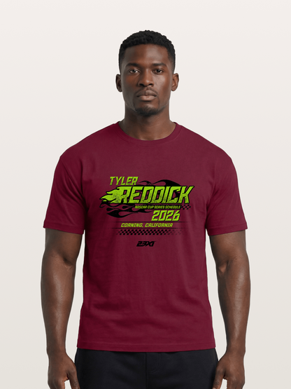 Tyler Reddick 2026 NASCAR Schedule Art Gildan T-shirt
