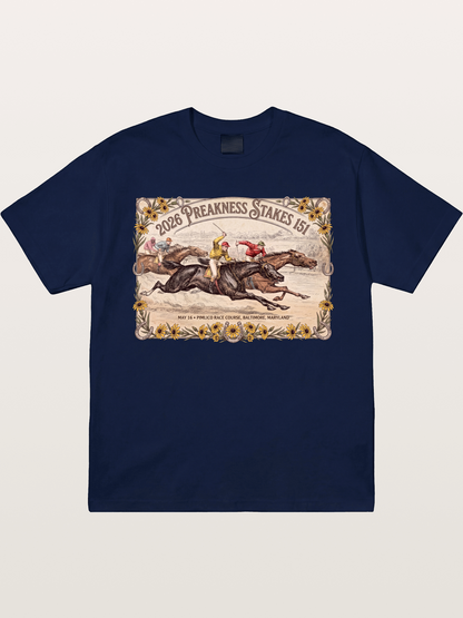 2026 Pimlico Race Course Print Gildan T-shirt