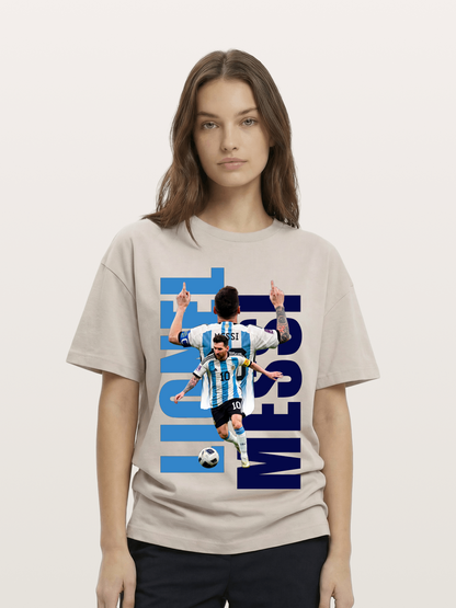 Lionel Messi Argentina 10 Cotton T-shirt