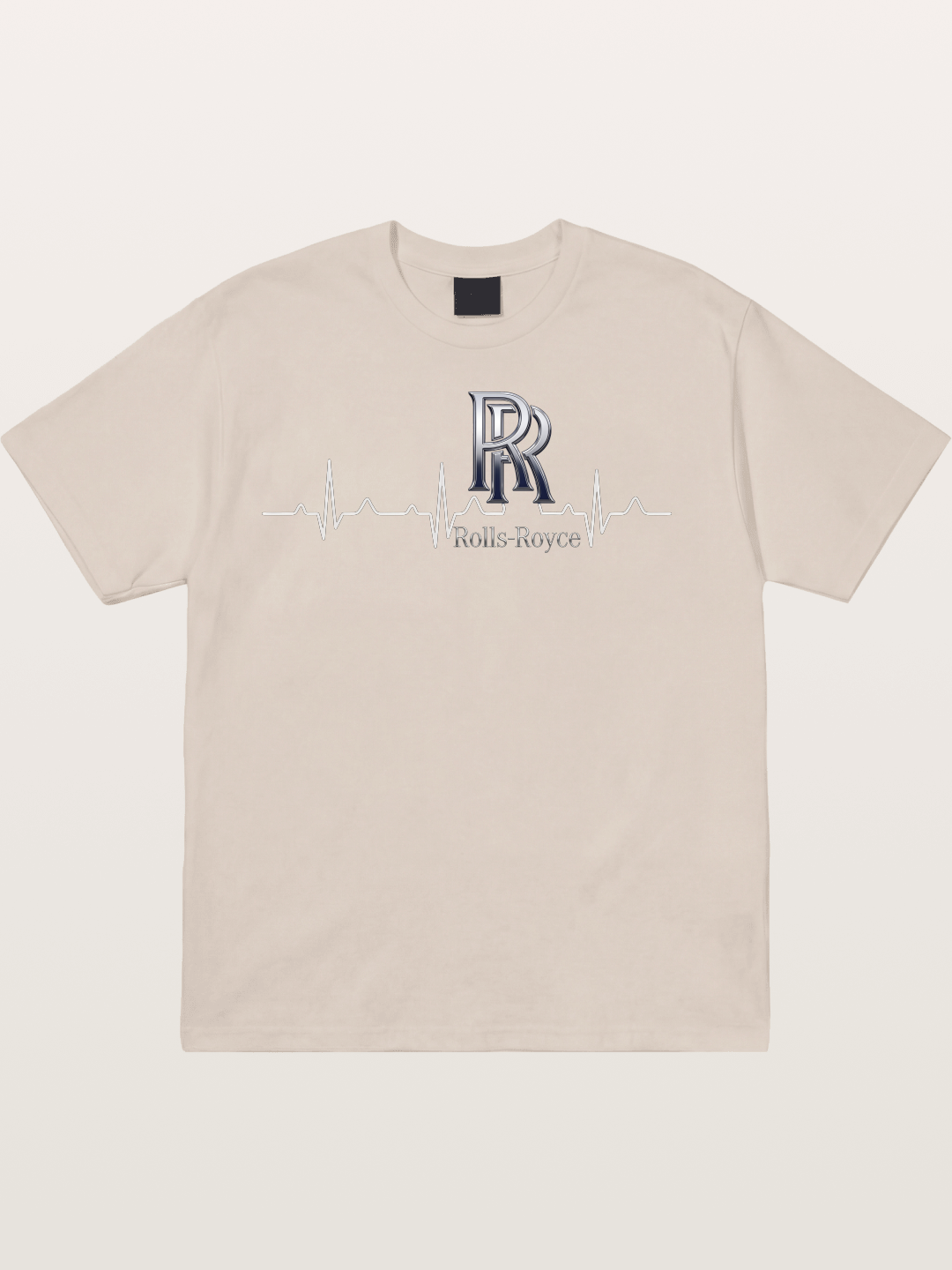 Rolls-Royce Heartbeat Line Cotton T-shirt