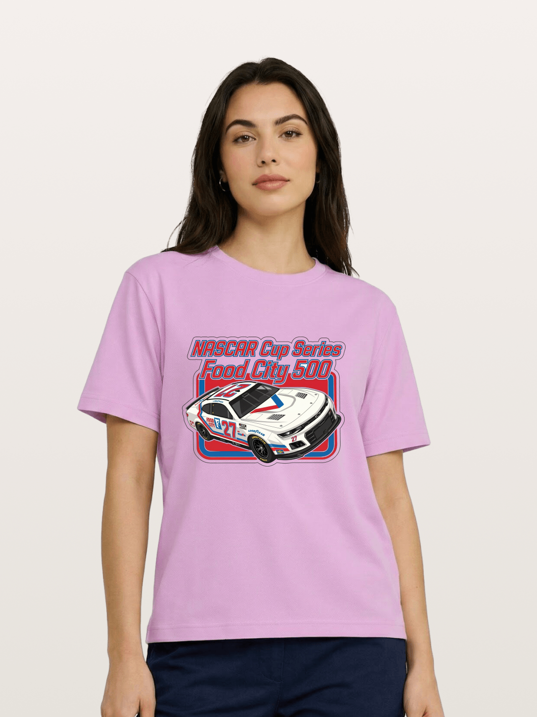NASCAR Food City 500 Car Gildan T-shirt