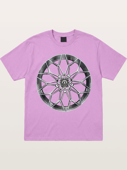 Lamborghini Multi-Spoke Alloy Wheel Gildan T-shirt