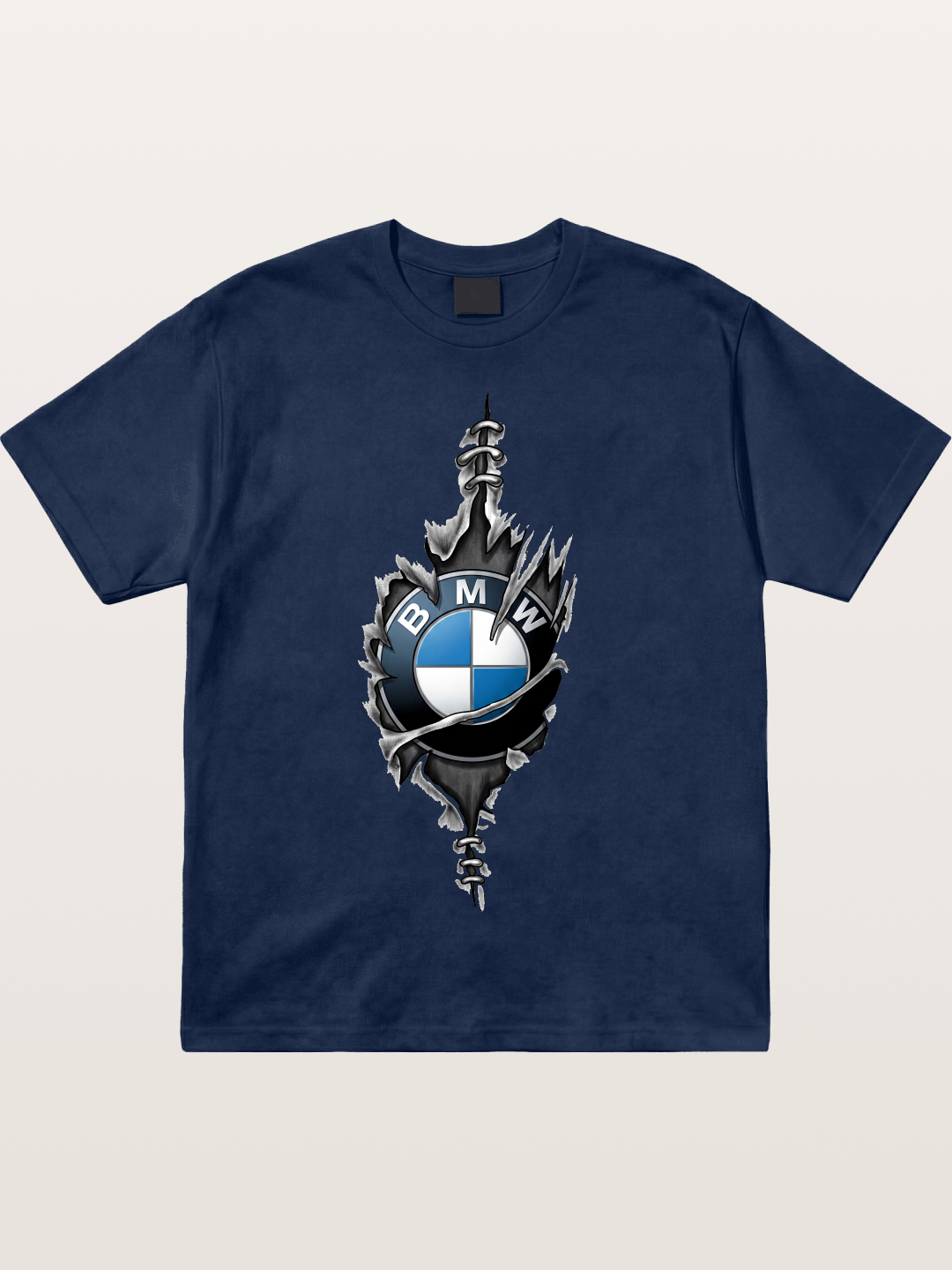 BMW Thorn Wreath Emblem Art Cotton T-shirt