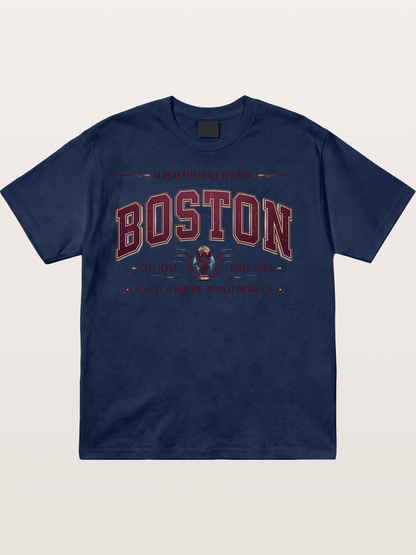 Boston 2026 World Cup Host Cotton T-shirt