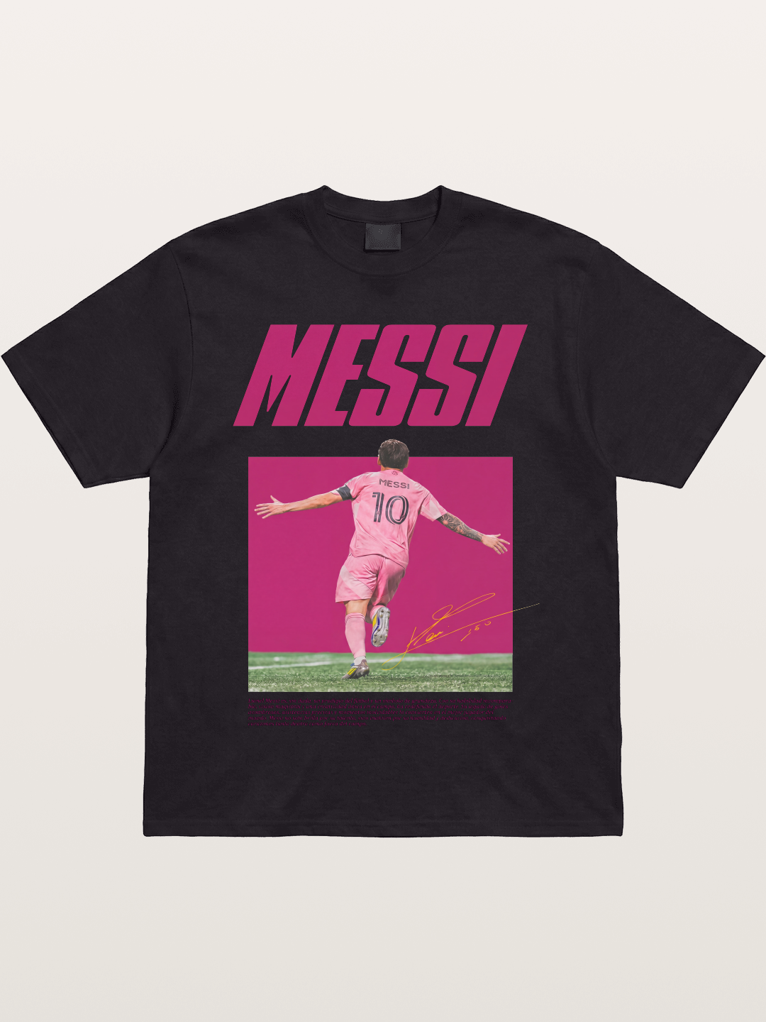 Messi Inter Miami Pink Kit Gildan T-shirt