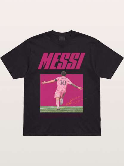 Messi Inter Miami Pink Kit Gildan T-shirt