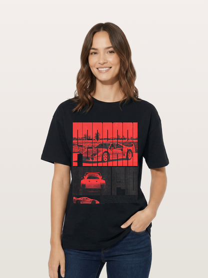 Red F40 Cotton T-shirt