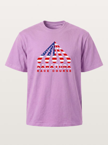 Saratoga Star Spangled Tent Top Gildan T-shirt