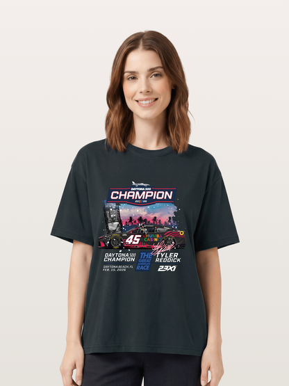 Tyler Reddick 45 Champion Car Art Gildan T-shirt