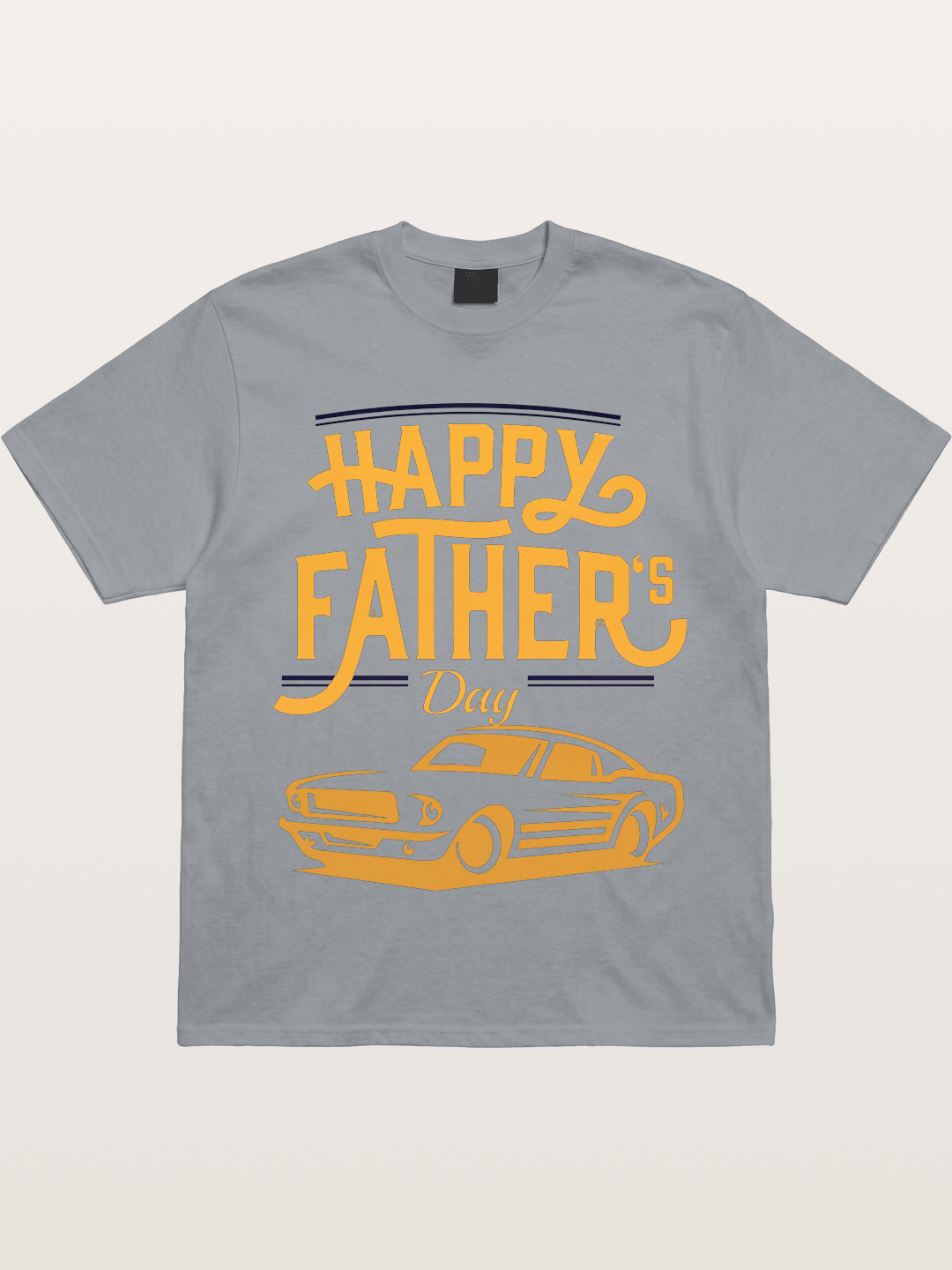 Father's Day Muscle Car Art Gildan T-shirt