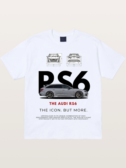 Audi RS6 Avant Poster Art Gildan T-shirt