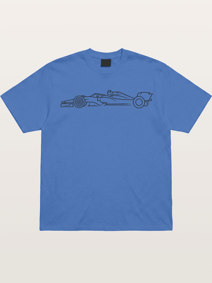 Race Outline Gildan T-shirt