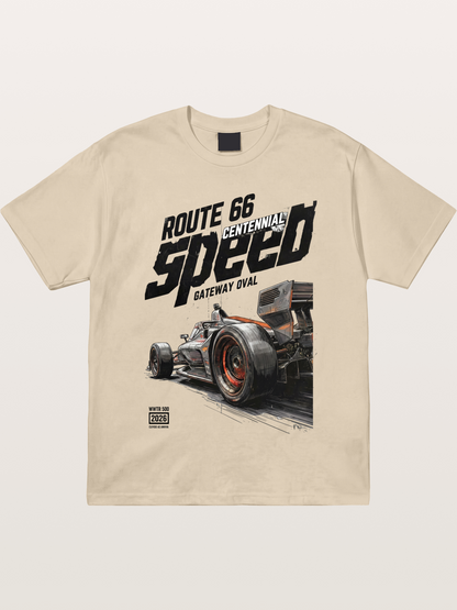 Grunge Speed IndyCar Art Gildan T-shirt