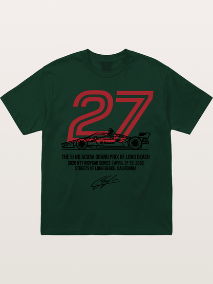 Kirkwood #27 IndyCar Legend Gildan T-shirt