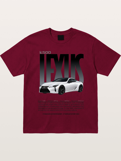 Lexus LC500 Magazine Style Poster Gildan T-shirt
