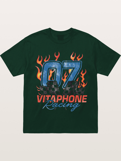 07 Racing Flame Gildan T-shirt
