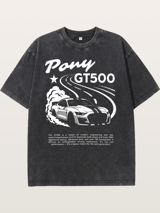 Pony GT500 Washed T-shirt