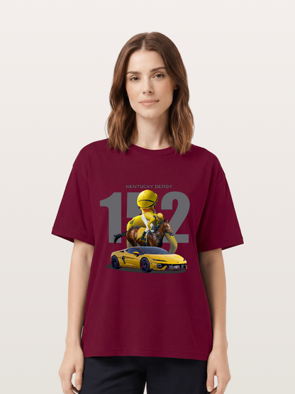 Derby Horse & Lambo Art Gildan T-shirt
