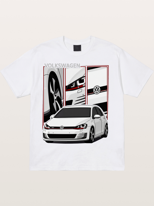 Volkswagen Golf MK7 GTI Front Cotton T-shirt