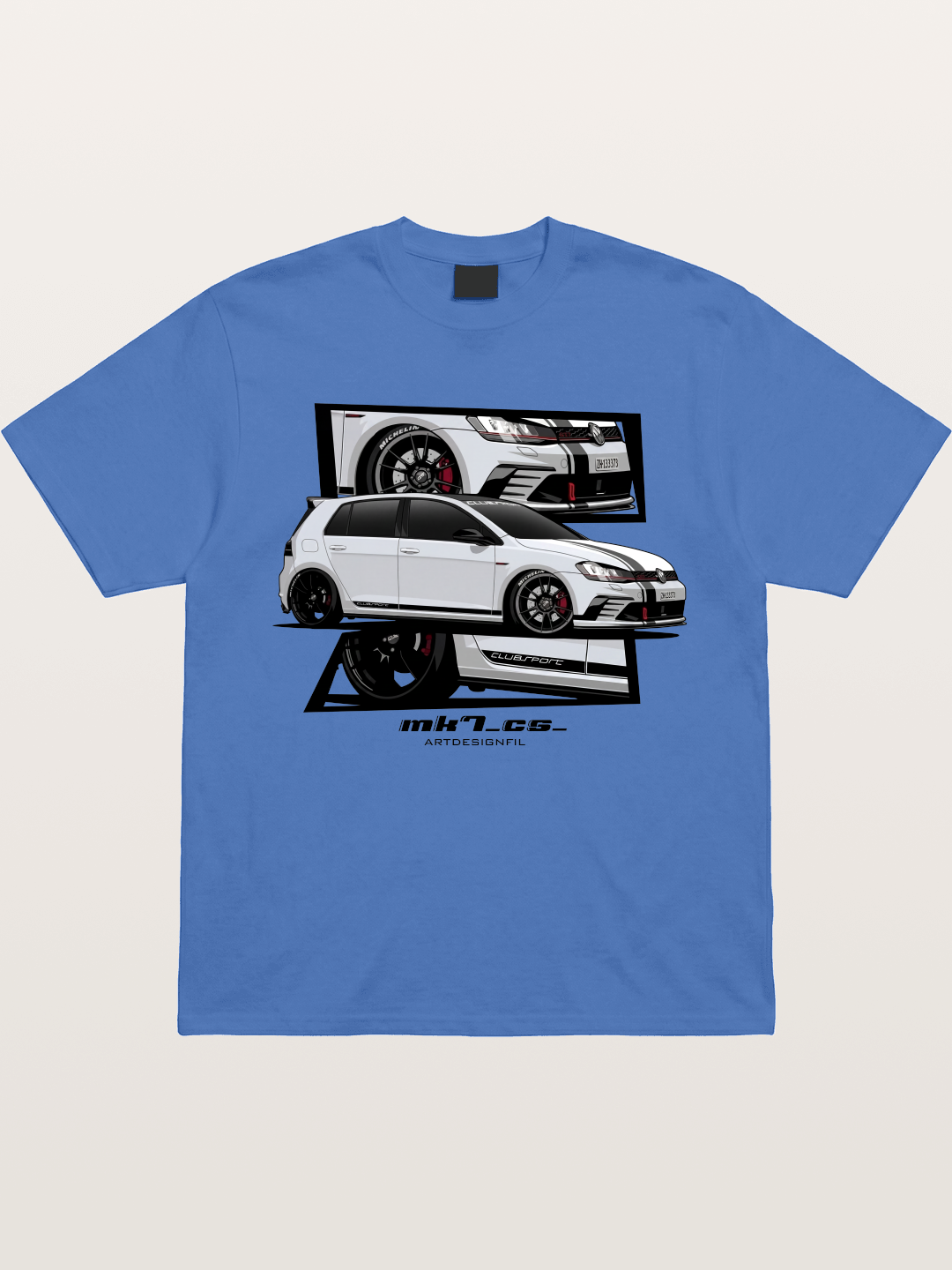 Volkswagen Golf MK7 Stance Gildan T-shirt