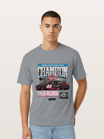 Tyler Reddick Daytona 500 Champion Print Gildan T-shirt
