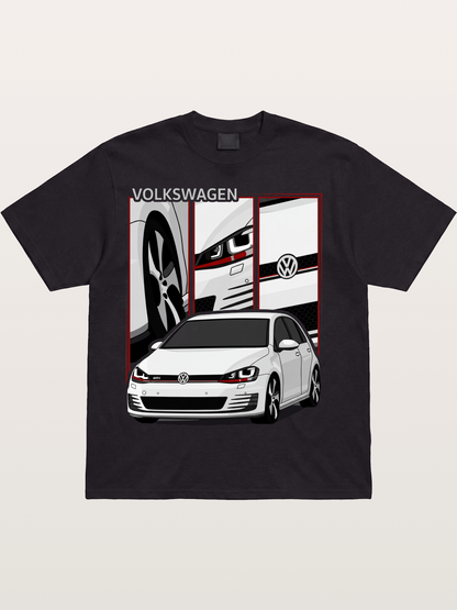 Volkswagen Golf MK7 GTI Front Cotton T-shirt